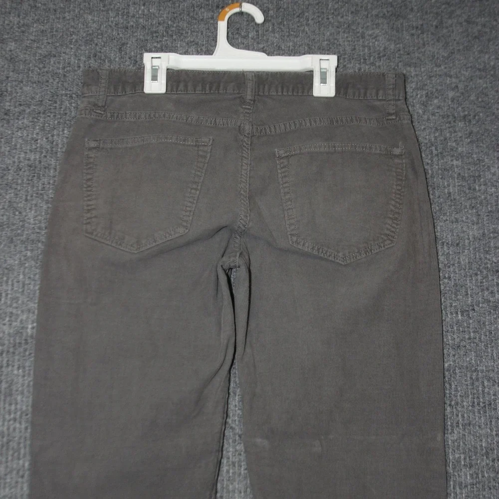 Banana Republic Corduroy Pants Mens‎ 32 Gray Straight Fit Casual Cotton Business